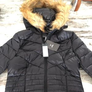 Vero Moda Jacket faux fur hood